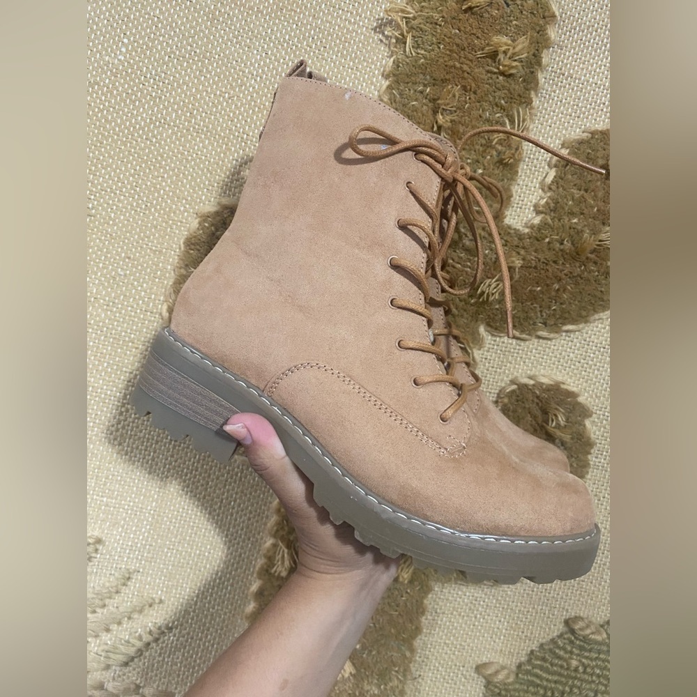 Universal Thread Tan Faux Suede Boots